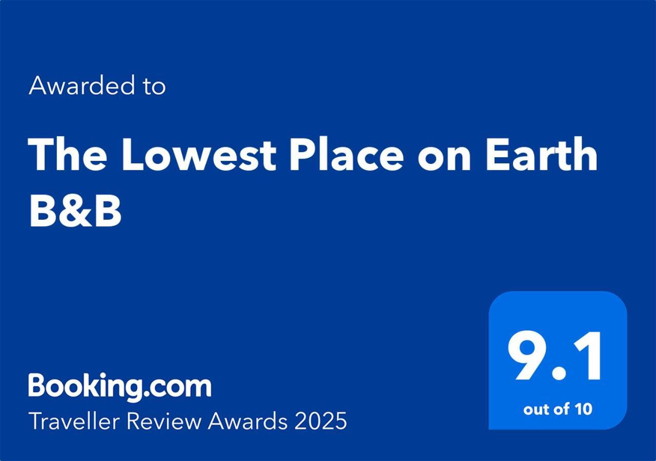 נאות הכיכר The Lowest Place On Earth B&B מראה חיצוני תמונה